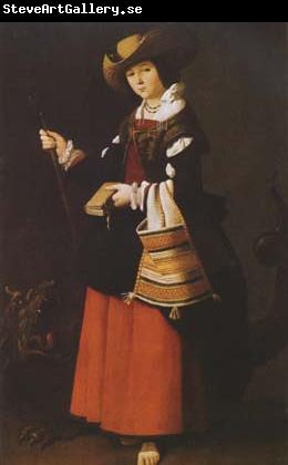 Francisco de Zurbaran St Margaret (mk08)